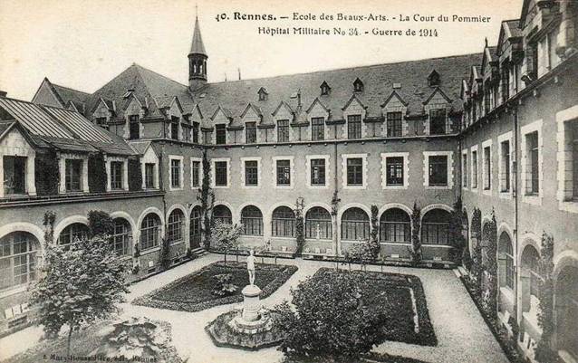 Photo du bâtiment de l'EESAB - site de Rennes